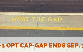 OPT Cap-Gap Valid Until September 30