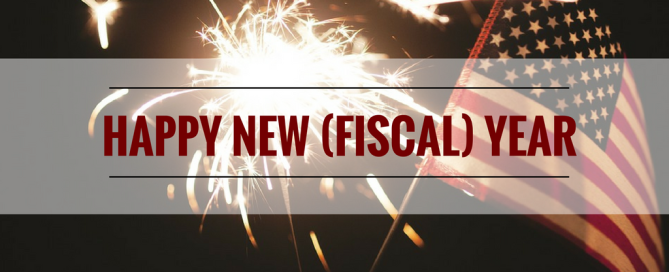 new government fiscal year begins October 1