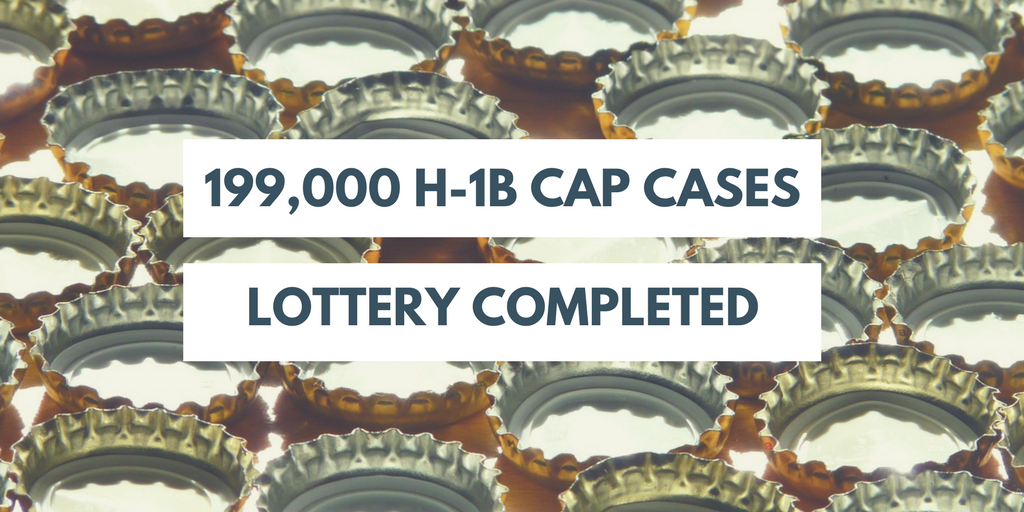 H-1B cap lottery completed