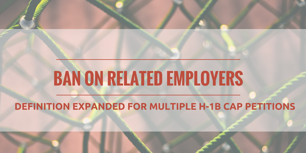 USCIS Restrictions on Multiple H1B Cap Petitions for Same Beneficiary