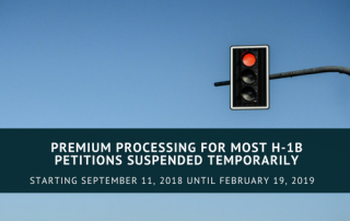 H-1B Cap premium processing Suspended 2018