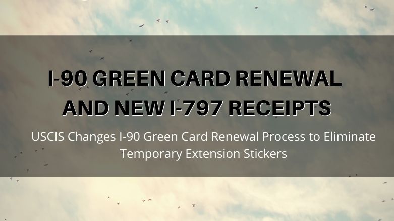 uscis green card renewal application status