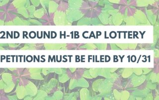 Second Round H-1B Cap Lottery Completed 2023