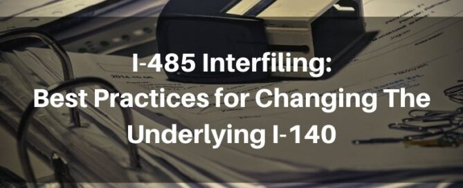 I-485 Interfiling