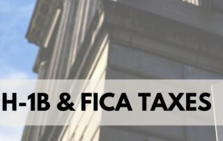 FICA Taxes H-1B