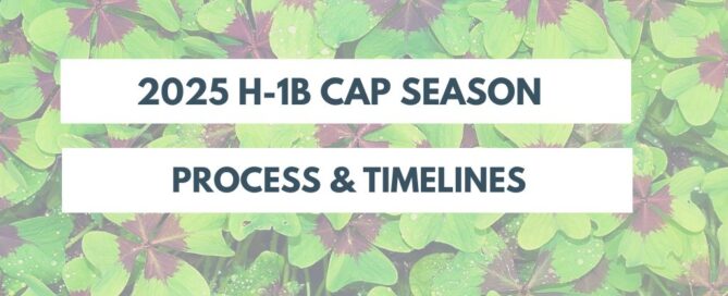 2025 (FY2025) H-1B Cap Season