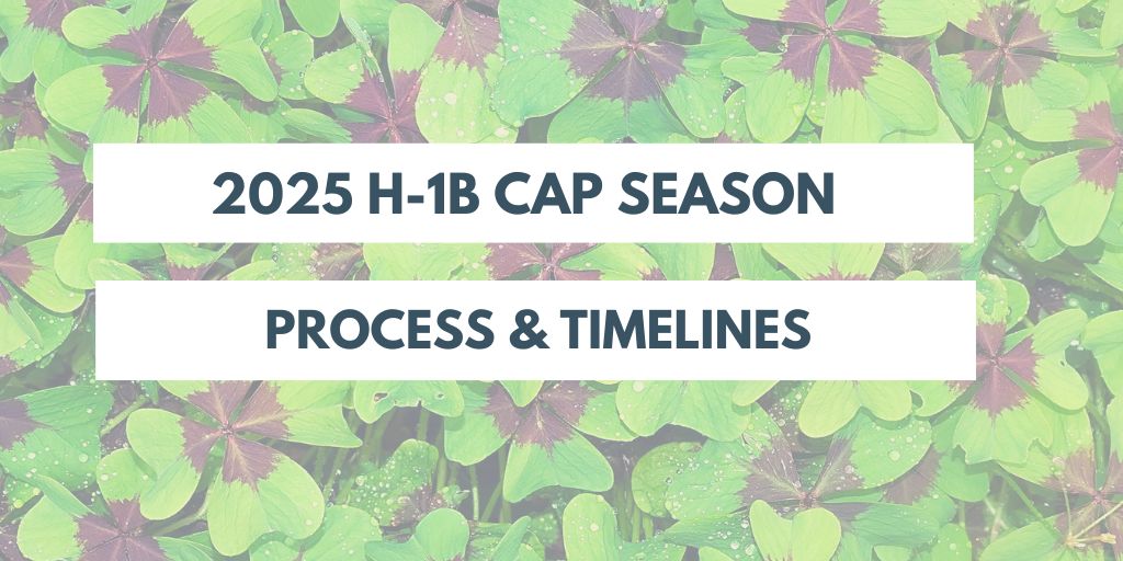 2025 (FY2025) H-1B Cap Season