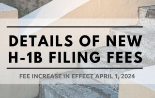 Details and Breakdown of H-1B Filing Fee Increase