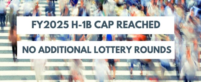 H-1B Cap Reached No Additional Lottery Rounds