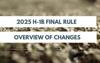 H-1B Rule Changes 2025