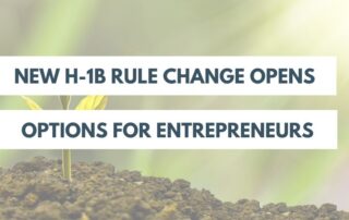 H-1B for Immigrant Entrepreneurs