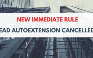 EAD Auto-Extension Cancelled