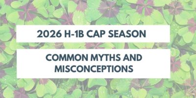 (FY2027) H-1B Cap Common Misconceptions