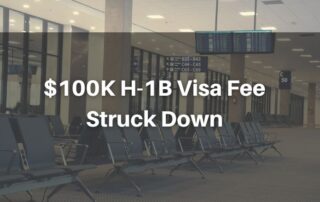 $100,000 H-1B visa fee struck down